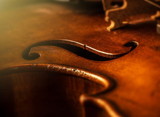 Violin Vintage Style Wall Decal