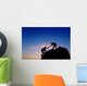 Silhouette Helping Hand between Wall Decal Design 1