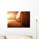 Front Side Black Car Wall Decal