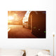 Front Side Black Car Wall Decal