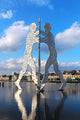 Molecule Man Sculpture Spree Wall Decal