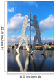 Molecule Man Sculpture Spree Wall Decal