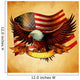 Eagle Flag USA Vintage Wall Decal