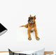 Cute Dog White Wall Decal Design 2