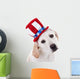 Patriotic Puppy Dog Wall Decal