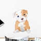Pitbull Puppy Wall Decal