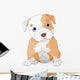 Pitbull Puppy Wall Decal