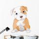 Pitbull Puppy Wall Decal