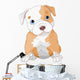 Pitbull Puppy Wall Decal