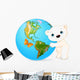 Polar Bear Earth Day Wall Decal