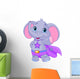 Super Elephant Wall Decal