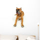Cute Dog White Wall Decal Design 1