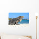 Iguana on white sand beach in Cayo Largo, Cuba Wall Mural