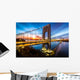 George Washington Bridge Sunrise Wall Decal