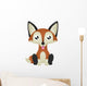 Fox Licking Wall Decal