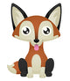 Fox Licking Wall Decal