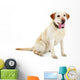 Cute Dog with Leash Wall Decal