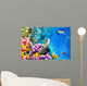 Underwater World with Corals Wall Decal Design 1