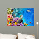 Underwater World with Corals Wall Decal Design 1