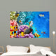 Underwater World with Corals Wall Decal Design 1