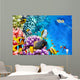 Underwater World with Corals Wall Decal Design 1