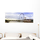 London Eye and City Wall Decal