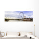 London Eye and City Wall Decal