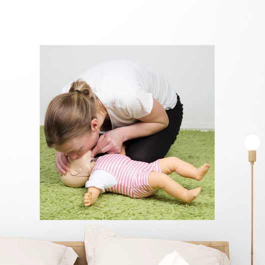 Infant Cpr Breathing Wall Decal