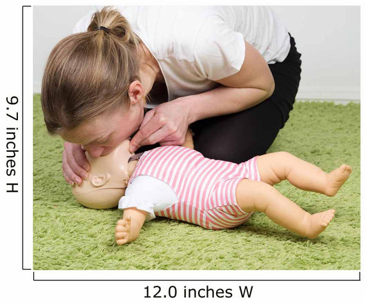 Infant Cpr Breathing Wall Decal