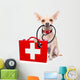 Medical Doctor Dog Wall Decal Design 2