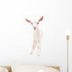 Portrait Little White Goat Wall Decal