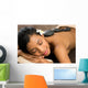 Woman Relaxing Spa Wall Decal