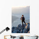 Young Photographer Top Mountain Wall Decal Design 2