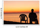 Man Sits Chair Alone Wall Decal
