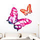 Butterflies Design Wall Stickers Wall Decal