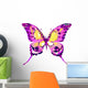 Watercolor Purple Butterfly Wall Decal