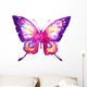 Colorful Rainbow Butterfly Wall Decal Design 4
