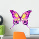Colorful Rainbow Butterfly Wall Decal Design 3