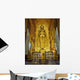 Revered Standing Buddha Statue Wall Decal