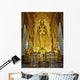 Revered Standing Buddha Statue Wall Decal