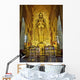 Revered Standing Buddha Statue Wall Decal