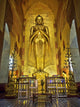 Revered Standing Buddha Statue Wall Decal