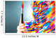 Portrait Bright Beautiful Girl Wall Decal Design 1