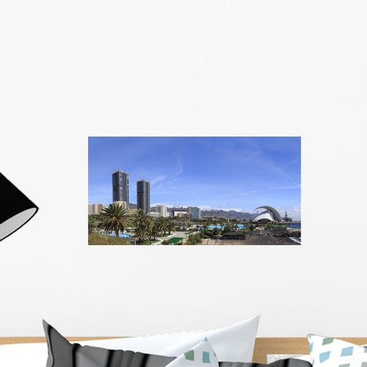Santa Cruz Skyline Wall Decal