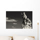 Sculpture Vittoriano Rome Black Wall Decal