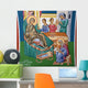 Jerusalem Fresco Nativity St Wall Decal