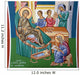 Jerusalem Fresco Nativity St Wall Decal