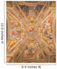 Rome Ceiling Fresco Chapel Wall Decal