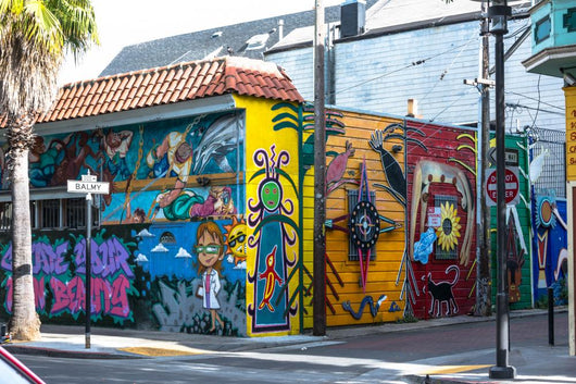Murals San Francisco California Wall Decal