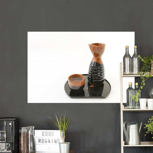 徳利とお猪口 Wall Mural